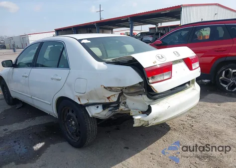 2004 Honda Accord 2.4 Lx z USA, uszkodzony, nr VIN 1HGCM56364A015037